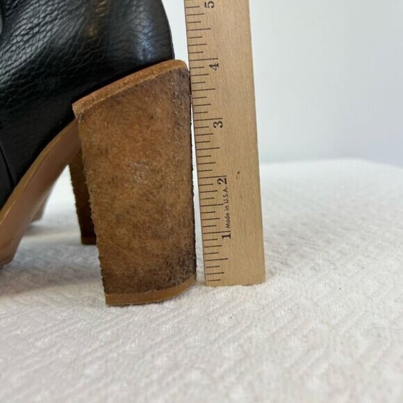 See by Chloé Edith Ankle Boot Women's 38.5 US 8.5 Black 100% Calf-Skin Leather - Picture 12 of 14